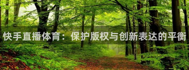 cba直播山猫体育：快手直播体育：保护版权与创新表达的平衡